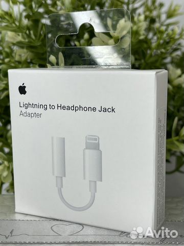Переходник для наушников iPhone оригинал