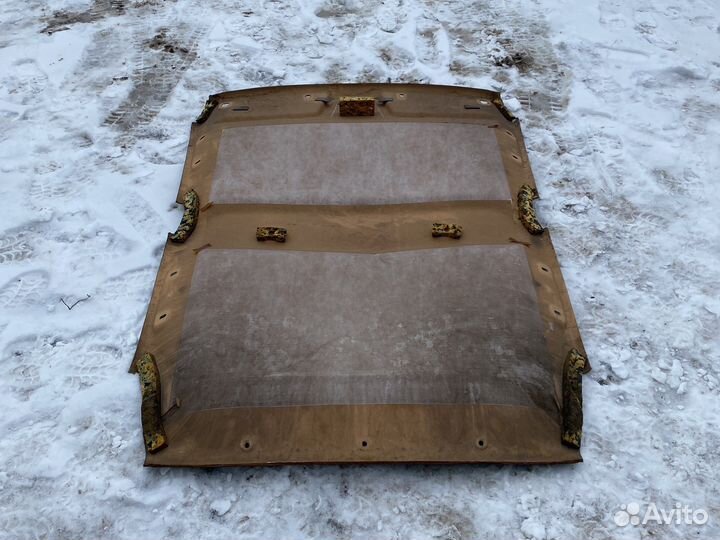 Обшивка потолка крышы Шевроле Авео Т250