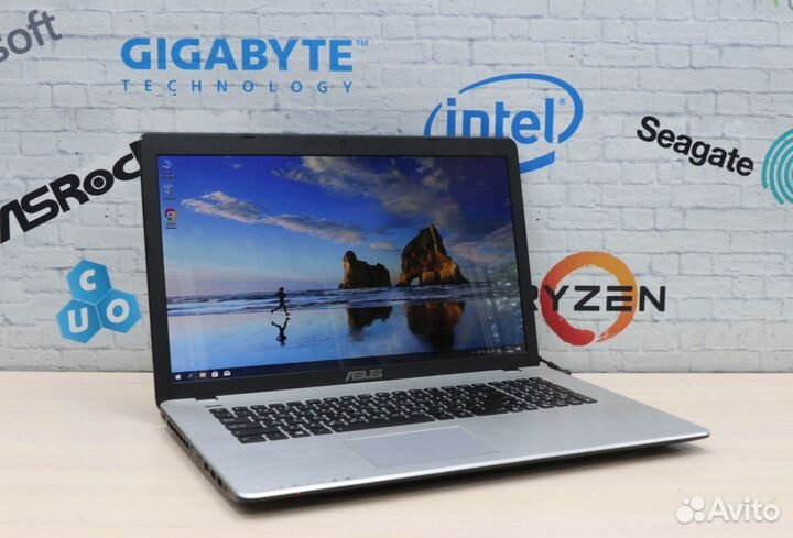 Ноутбук Asus X750L i7-4510U/ 16Gb DDR3/ SSD + HDD