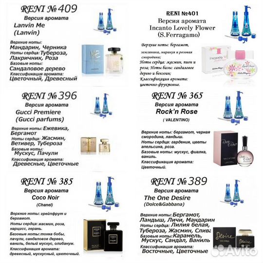 Духи Рени