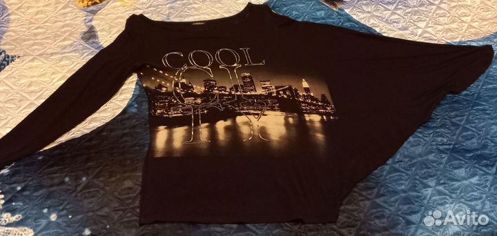 Лонгслив асимметричный