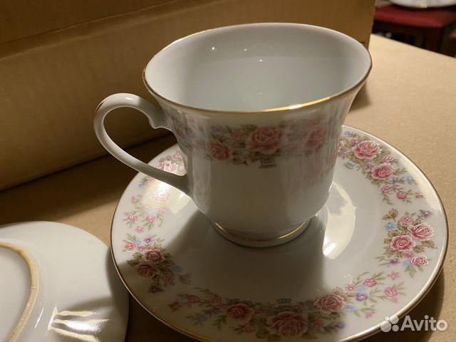 Чайный кофейный новый сервиз Китай