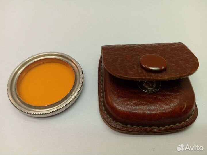 Светофильтр СССР в кожаном чехле