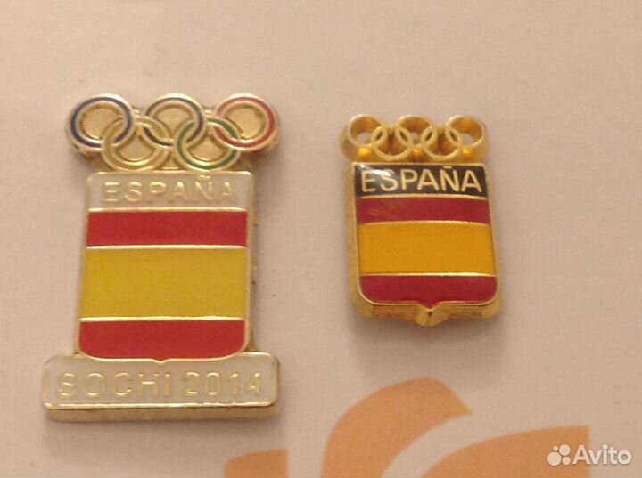 Сочи 2014 Значки нок разных стран