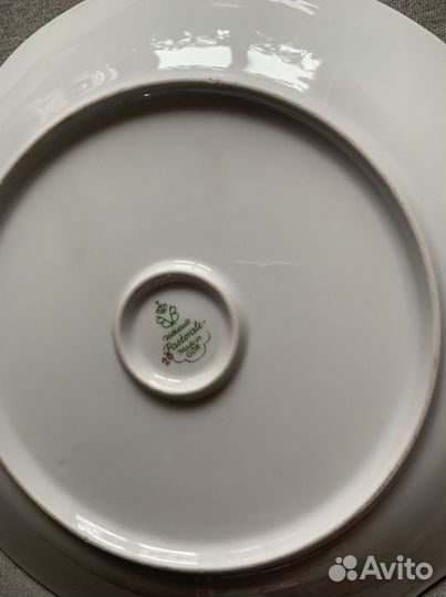 Блюдо / тарелка Volkstedt Pastorale Германия