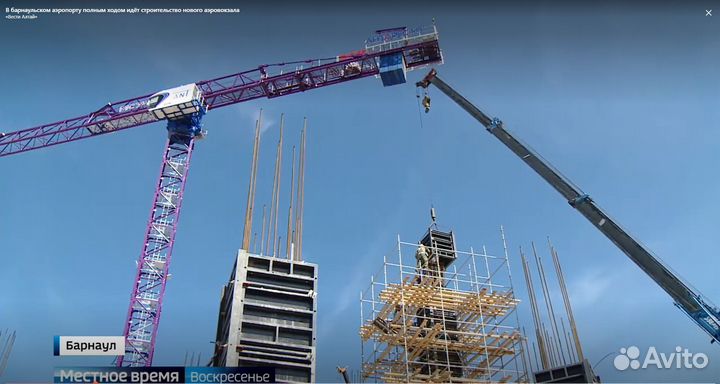 Аренда башенного крана 10 тонн в Ставрополе