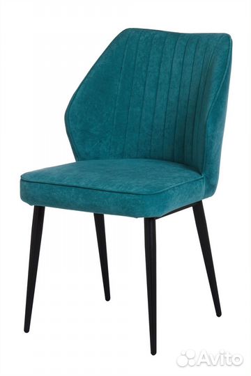 Стул michael черный/велюр mint LUX b15 мятный