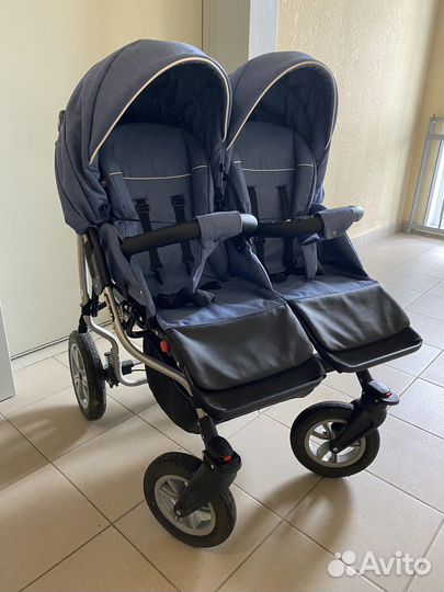 Коляска для двойни 2 в 1 Mikado duet lux