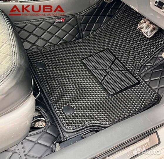 Коврики Nissan Cube Z12 2008-2019.Пр-р.Akuba