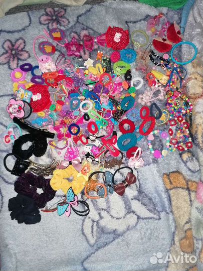 Резинки, бусы, браслеты для девочек