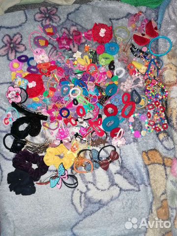 Резинки, бусы, браслеты для девочек