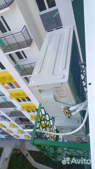 Установка кондиционеров закладка трассы