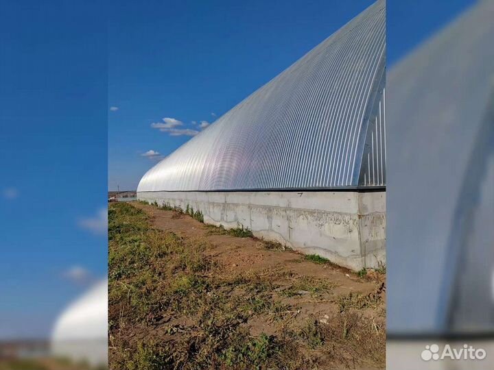 Ангар под ключ от производителя. Размер 15х60м