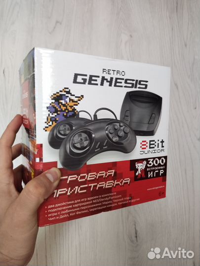 Новая денди, 300 игр встроено, 2 джоя