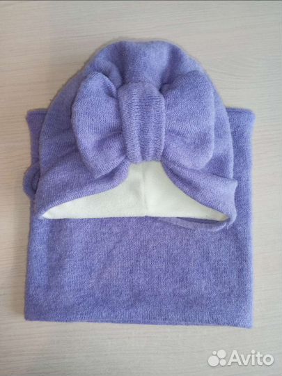 Шапка и снуд для девочки