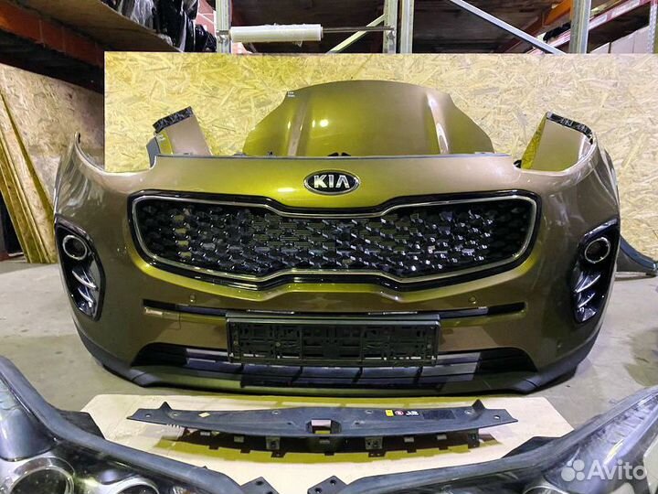 Передняя часть авто Kia Sportage 4 2015-2018