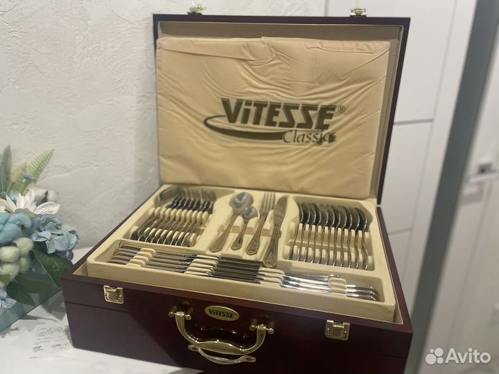 Новый набор столовых приборов 72 предмета