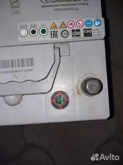 Аккумулятор автомобильный suzuki