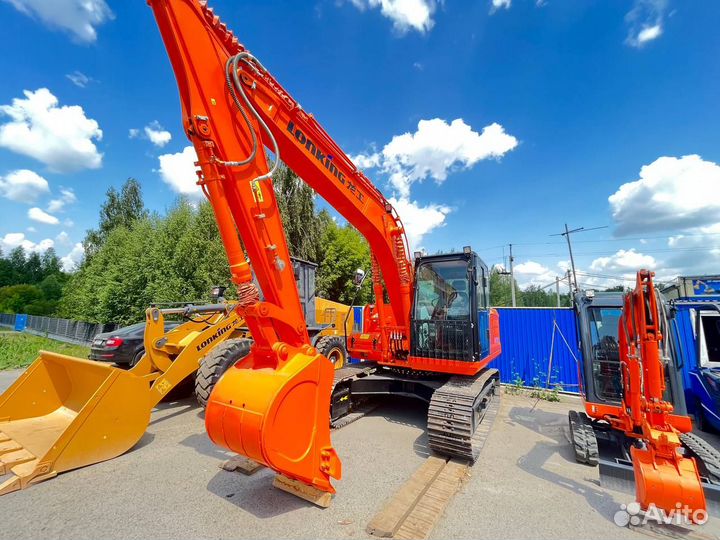 Гусеничный экскаватор Lonking CDM6135, 2023