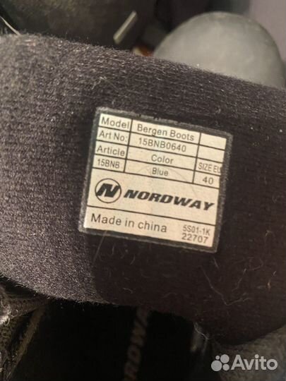 Лыжные ботинки