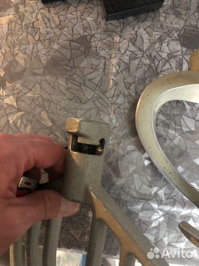 Насадки (крюк и лопатка) для планетарного миксера