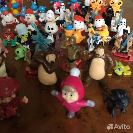 Игрушки из Киндер сюрприза за все