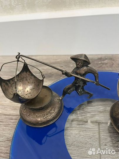 Ситечко для чая серебро