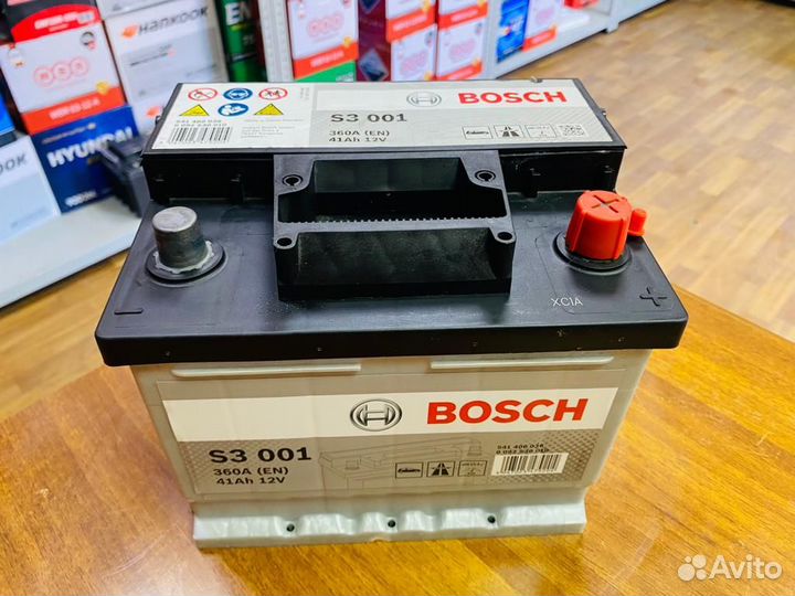 Аккумулятор Bosch 41 Ач на Kia Picanto