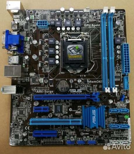 Материнские платы 1155 1150 FM2+ Am2 775 478