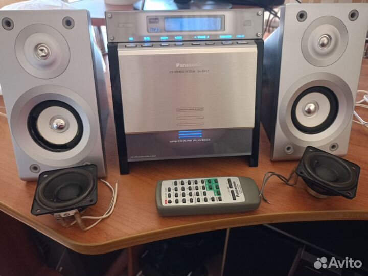 Музыкальный центр panasonic sa - en17