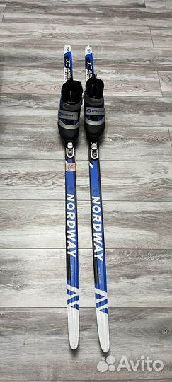 Беговые лыжи с ботинками