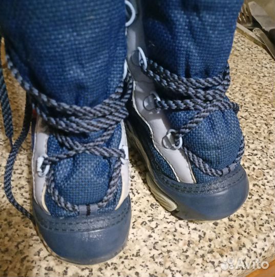 Зимние сапоги Демар 22-23 размер для мальчика