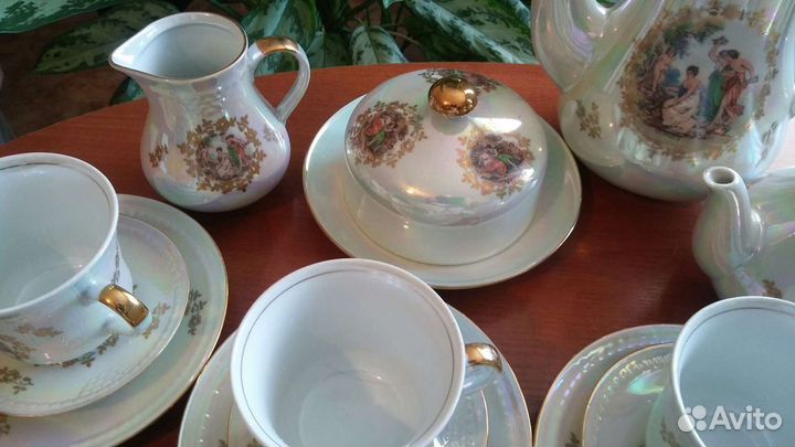 Чайно кофейный сервиз Мадонна