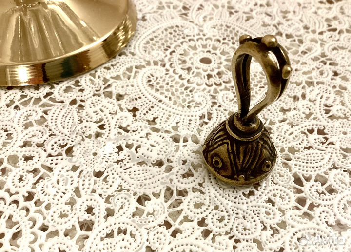 Гаситель для свечей колпачок латунь