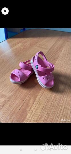 Сандали crocs c4 оригинальные розовые