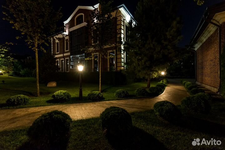 Разработка ландшафтного освещения участка