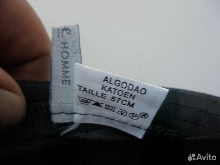 Шляпа из Парижа 100 хлопок новая