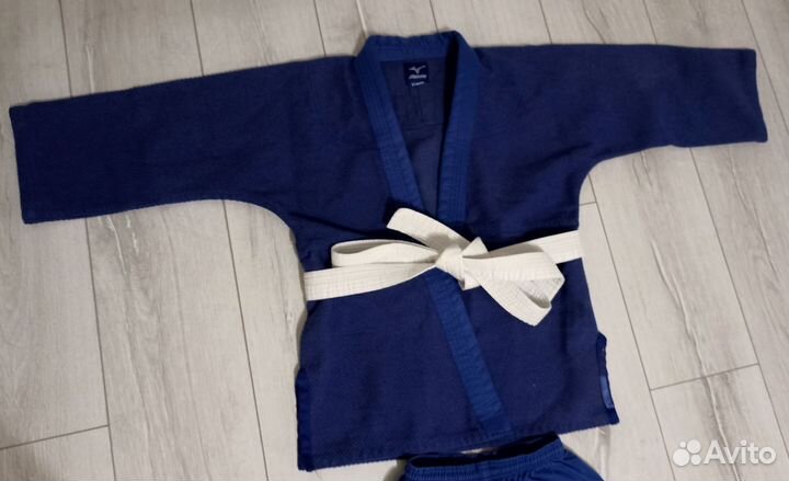 Кимоно для дзюдо синее 150