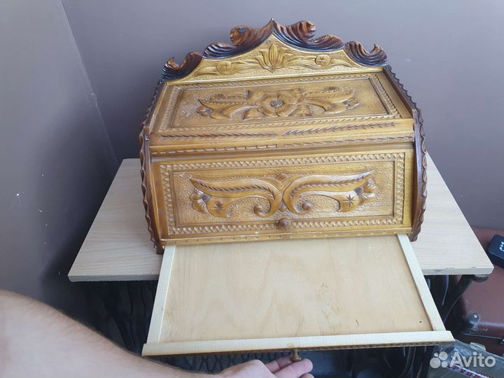 Резная хлебница СССР