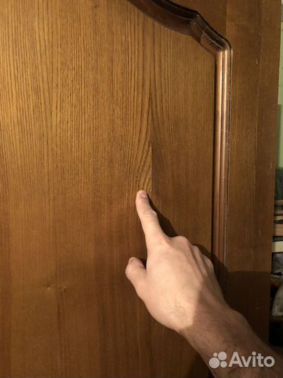 Дверь входная деревянная бу