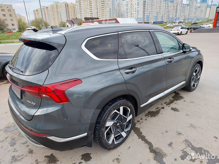 Hyundai Santa Fe 3.5 AT, 2022, 28 000 км