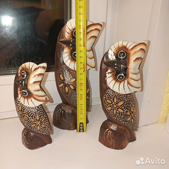 Сувениры статуэтки 3 шт. Совы