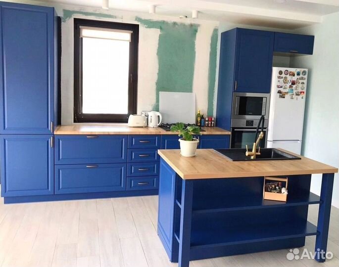 Кухня с островом по вашим размерам на заказ