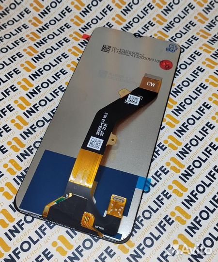 Дисплей для Infinix Hot 30i с тачскрином Черный