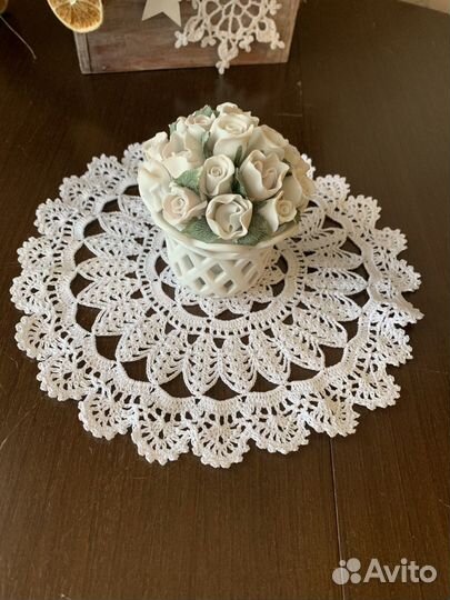 Салфетки вязаные крючком