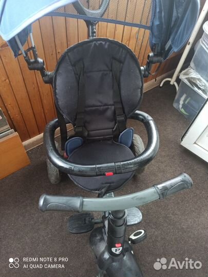 Трёхколёсный велосипед складной QPlay + самокат