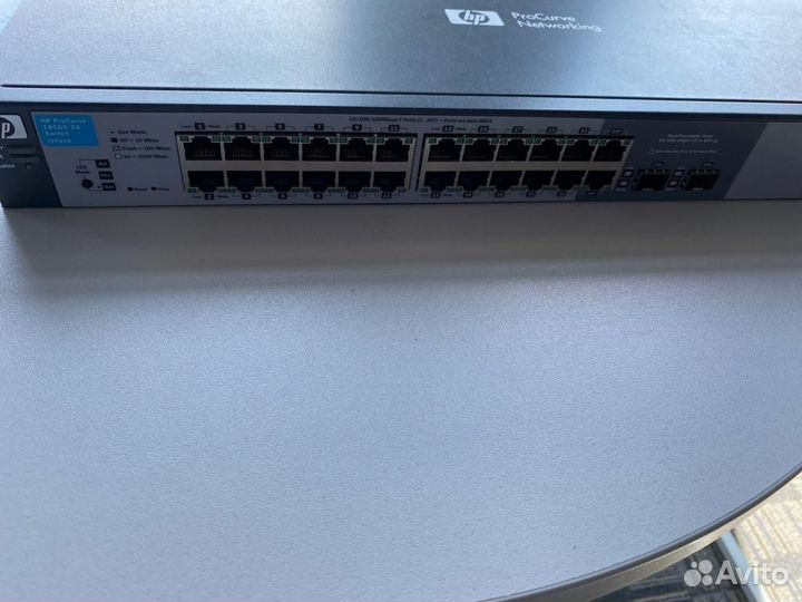 Коммутаторы б/у 24 и 8 порт. HP, 3сом, D-Link и др