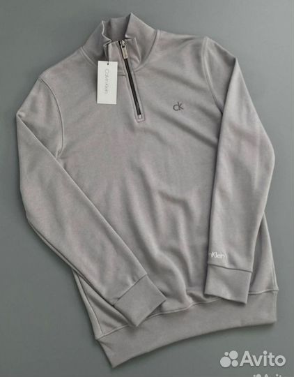 Свитер полузамок calvin klein