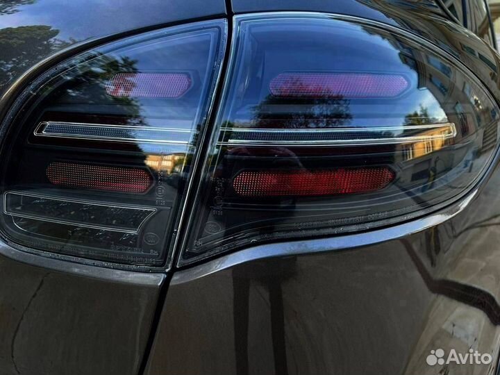 Porsche Cayenne 958.1 black задние фонари