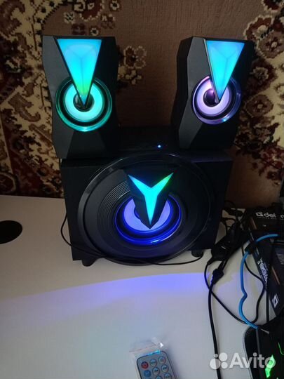 Колонки для компьютера с сабвуфером